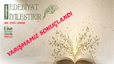 “Edebiyat İyileştirir” yarışmasının kazananları belli oldu