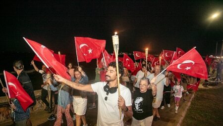 Güzelbahçe’de 30 Ağustos Coşkusu