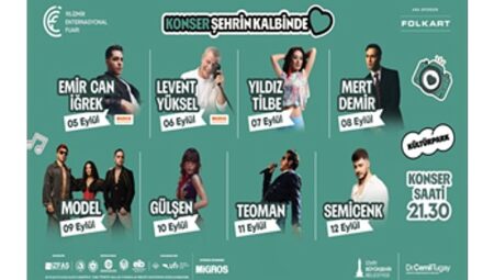 İEF’de Çim Konserleri rüzgarı esecek