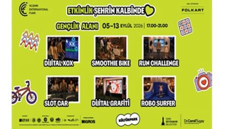 İEF’de gençler ve çocuklar için eğlence dolu alanlar