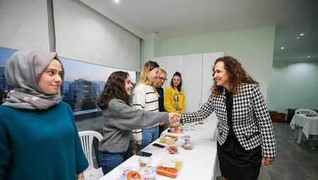 Karşıyaka Belediyesi’nin kız öğrenci yurdu yeni döneme hazır