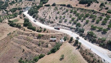 Manisa Büyükşehir’den Kula’da 12,5 Kilometrelik Yol Hamlesi