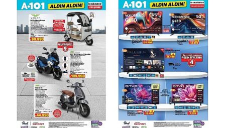 Motosiklet ve Moped Modelleri 13 Ağustos’ta A101’de
