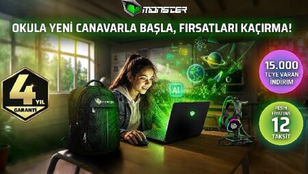 Okula Yeni Canavarla Başla, Fırsatları Kaçırma!