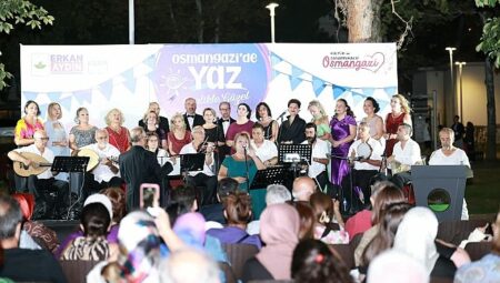 Osmangazi’nin Mahalle Şenliğinde Koro Coşkusu