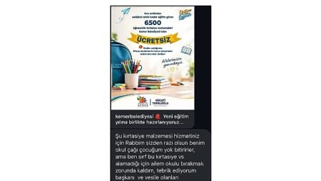 Vatandaşların ücretsiz kırtasiye memnuniyeti