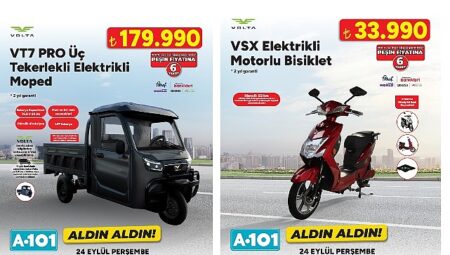 A101’de Elektrikli Moped Satışı