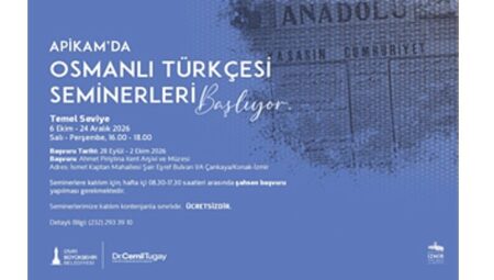 APİKAM’da Temel Seviye Osmanlı Türkçesi Seminerleri başlıyor