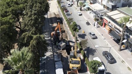 Bergama’da taşkın riskine karşı yeni hat