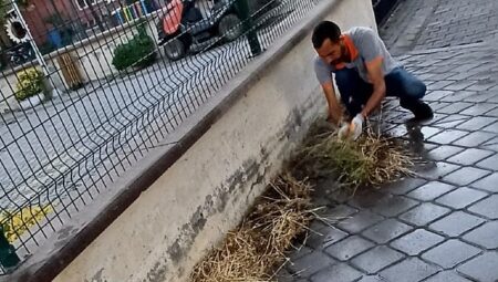 Burhaniye’de Mazgal Temizliği Çalışmaları Titizlikle Sürüyor