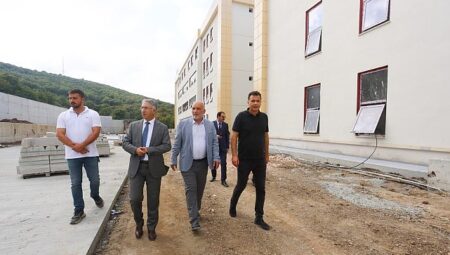 Canik Fen Lisesi Yapım Çalışmalarında Sona Gelindi