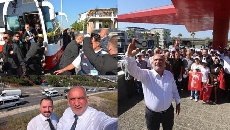 Canik’te Cumhurbaşkanı Erdoğan’a Sevgi Seli
