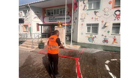 Canik’te Okullar Yeni Eğitim Yılına Hazırlanıyor