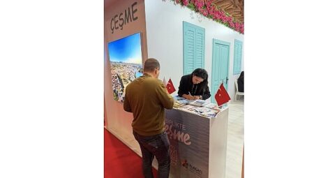 Çeşme standı Uluslararası İstanbul Turizm Fuarı’nda yoğun ilgi gördü