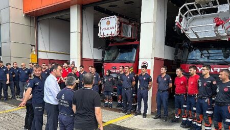 Giresun’daki Aşırı Yağışlarla Mücadeleye İBB Desteği
