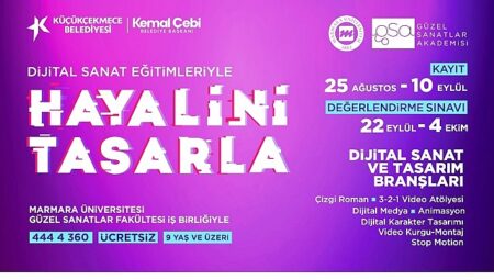 Güzel Sanatlar Akademisi Yeni Dönem Kayıtları Başladı
