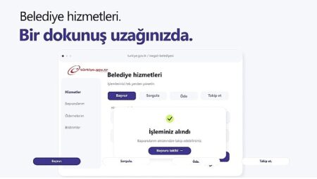İnegöl’de Belediye Hizmetlerine E-Devlet Kolaylığı: Yarım Milyon İşlem Gerçekleştirildi