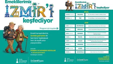 İzmir’in emeklileri kenti keşfetmeye devam ediyor