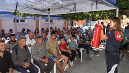 İzmir’in kırsal mahalleleri yangına karşı güçleniyor