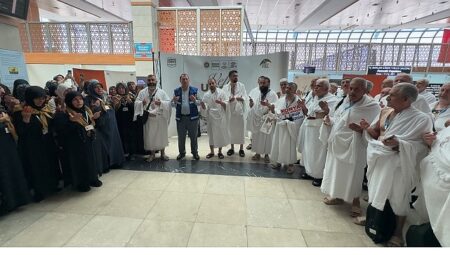 Konya Büyükşehir’in Vefa Umresi Projesi’nde İkinci Kafile Dualarla Kutsal Topraklara Uğurlandı