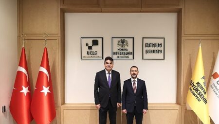 Milli Savunma Bakan Yardımcısı Heybet, Konya Büyükşehir’i Ziyaret Etti