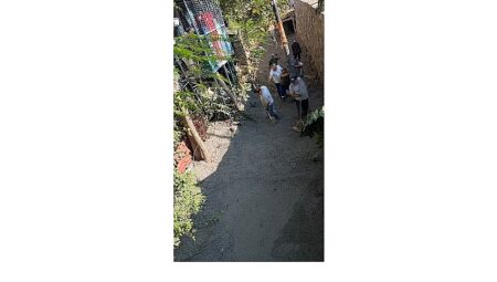 Şirince’de dere yatağı ıslah çalışması tamamlandı