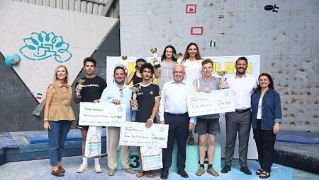 Tırmanış tutkunları Nilüfer’de buluştu