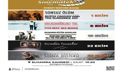 Yeniden Sinematek’te yeni sezon “Robert Redford Bakışı” ile başlıyor