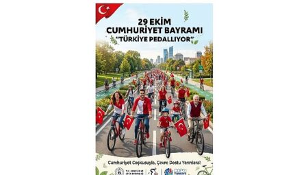 29 Ekim’de 81 İlde “Türkiye Pedallıyor!”