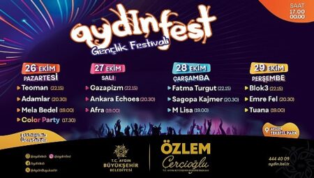 Aydınfest İçin Geri Sayım Başladı: Başkan Çerçioğlu Tüm Vatandaşları Festivale Davet Etti