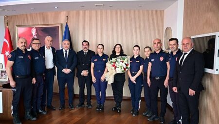 Başkan Çerçioğlu İtfaiye Haftası’nı Kutladı