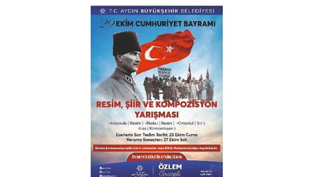 Başkan Çerçioğlu’ndan 29 Ekim’e Özel Ödüllü Resim, Şiir ve Kompozisyon Yarışması