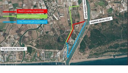 Büyükşehir Belediyesi’nden Kundu’da asfalt çalışması