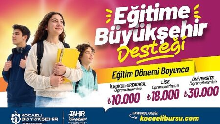 Büyükşehir’in eğitim desteğine başvurular başladı