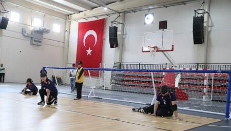 Çiğli’de 5. Geleneksel Goalball Turnuvası Düzenlendi