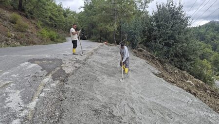 Çıralı’da altyapı çalışmaları