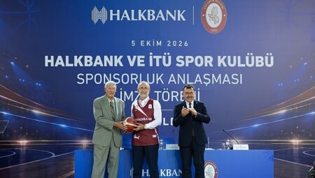 Halkbank, İTÜ Spor Kulübü Basketbol Takımı’nın İsim Sponsoru Oldu
