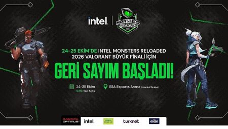 Intel Monsters Reloaded 2026  Valorant Büyük Finali İçin Geri Sayım Başladı!
