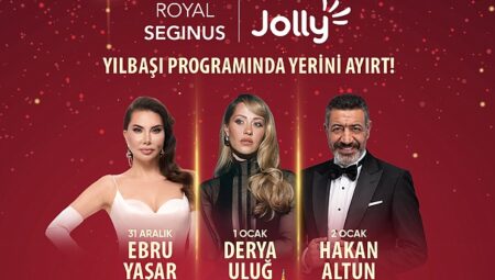 Jolly İmzasıyla hazırlanan konserlerle Royal SegInus’ta 3 Gece Kutlama