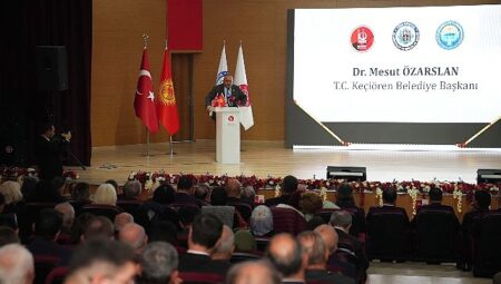 Keçiören’de Türkiye-Kırgızistan Dostluk ve İş Birliği Konferansı Düzenlendi
