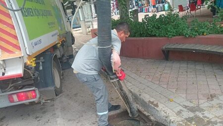 Kemer’de mazgal temizliği çalışmaları tamamlandı