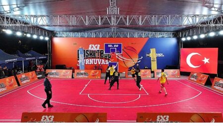 Konya’da 3×3 Basketbol Turnuvası Heyecanı