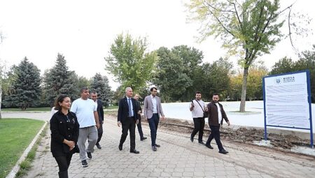 Kültür Parkta Yeni Kaykay Ve Paten Park Yapımında Sona Gelindi