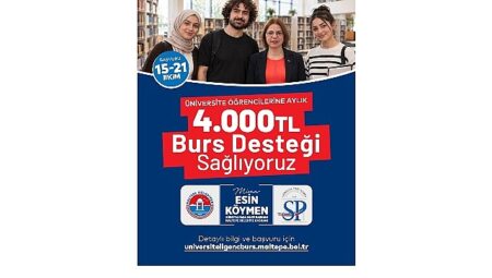 Maltepe Belediyesi ve Süreyya Paşa Vakfı’ndan üniversite öğrencilerine büyük destek