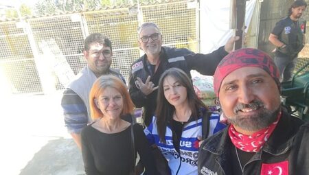 Motosiklet tutkunlarından can dostlarına anlamlı destek