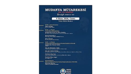 Mudanya’da Mütareke’nin 104. Yılına Üç Günlük Program
