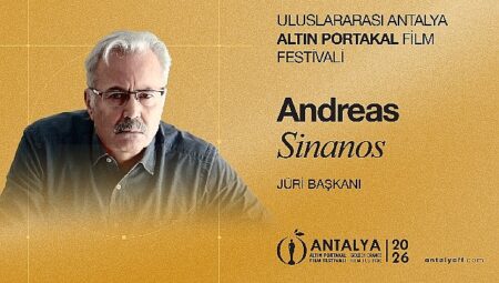 Uluslararası Uzun Metraj Jüri Başkanı Andreas Sinanos
