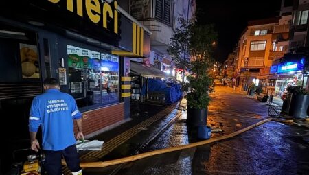 Yenişehir Belediyesi’nden su baskınlarına jet müdahale